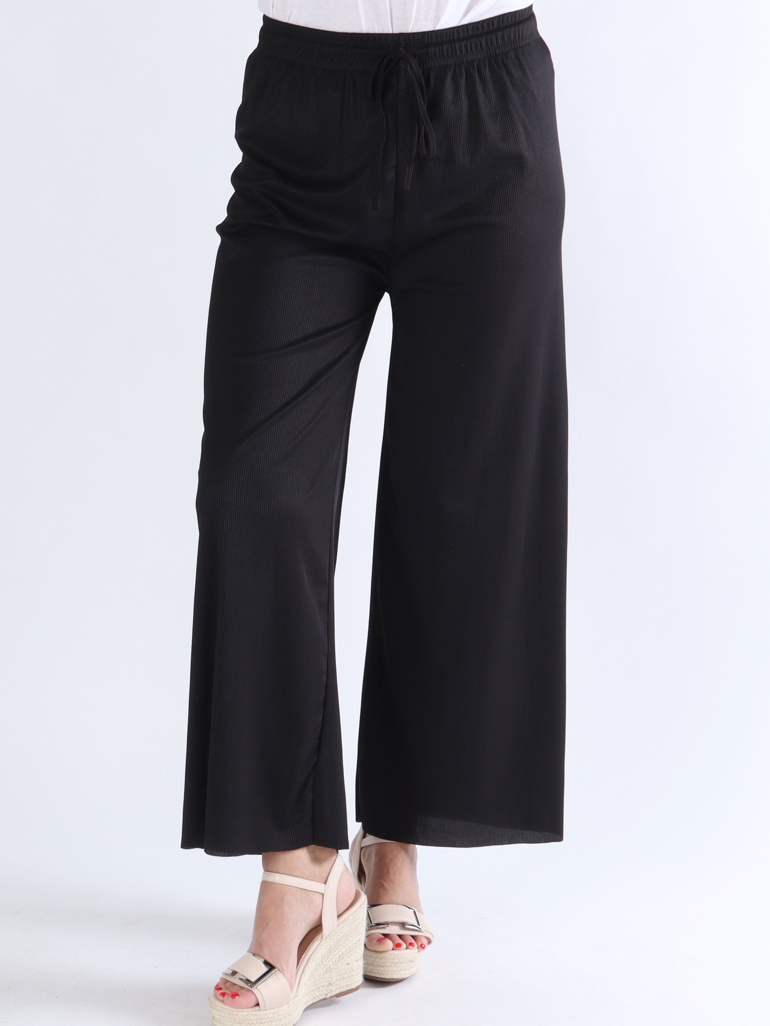 Pernille - Vidde bukser i rib